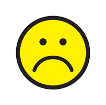 Sad face